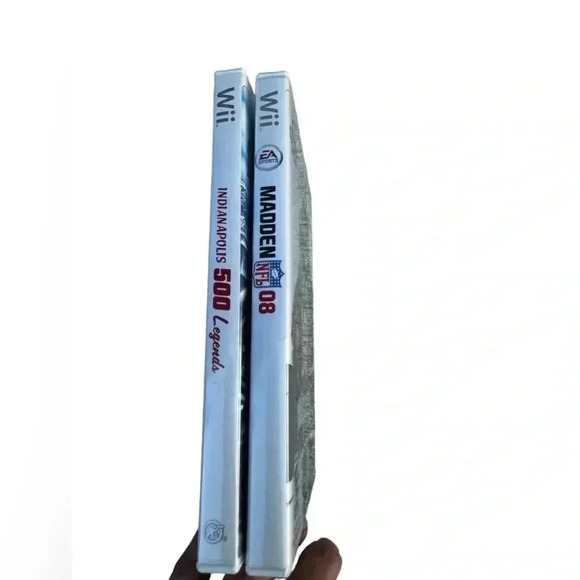 Wii Madden NFL 08 Video Game and Wii Indianapolis 500 Legends - Picture 3 of 5